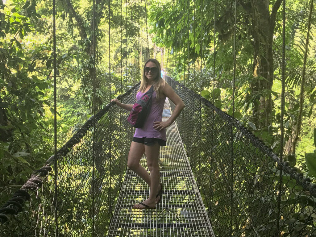 arenal hanging bridges 
mistico arenal hanging brudges