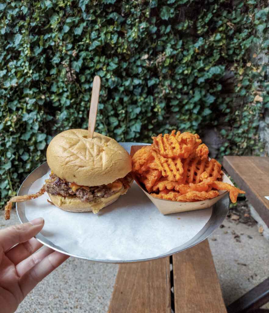 BBQ Bacon Burger - The Loveless Cafe